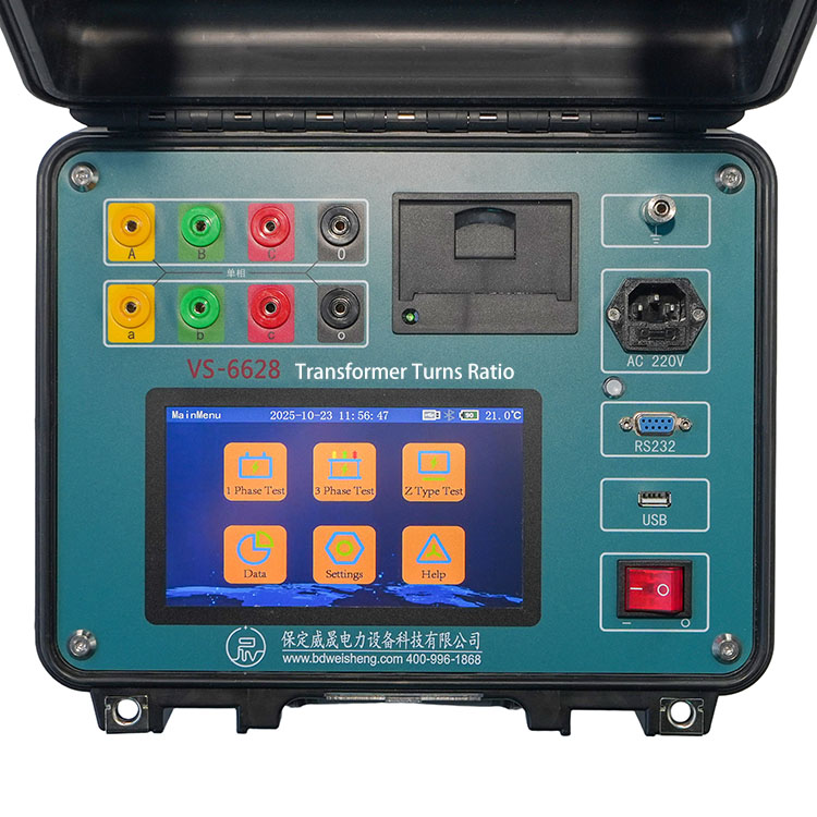 Transformer Turns Ratio နှင့် Capacitor Inductance Tester